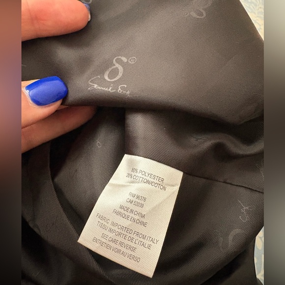 Samuel Dong Taffeta Art Deco Metallic Dress Women’s Medium Samuel2 Art to Wear - Picture 4 of 7